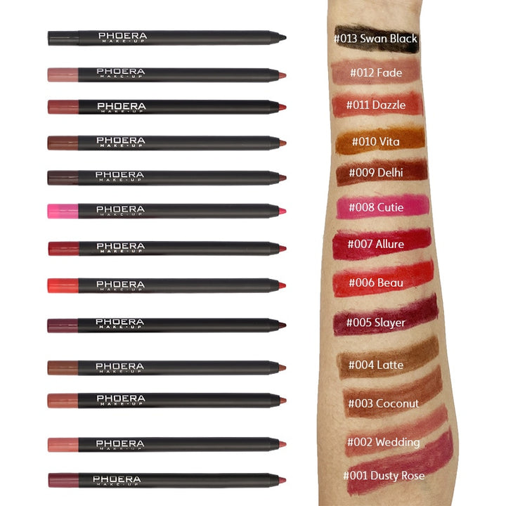 Lipliner Pencil - 13 Color Variants