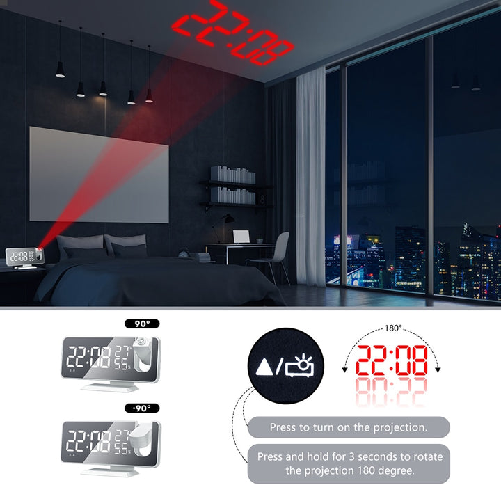 LED Digital Projection Clock